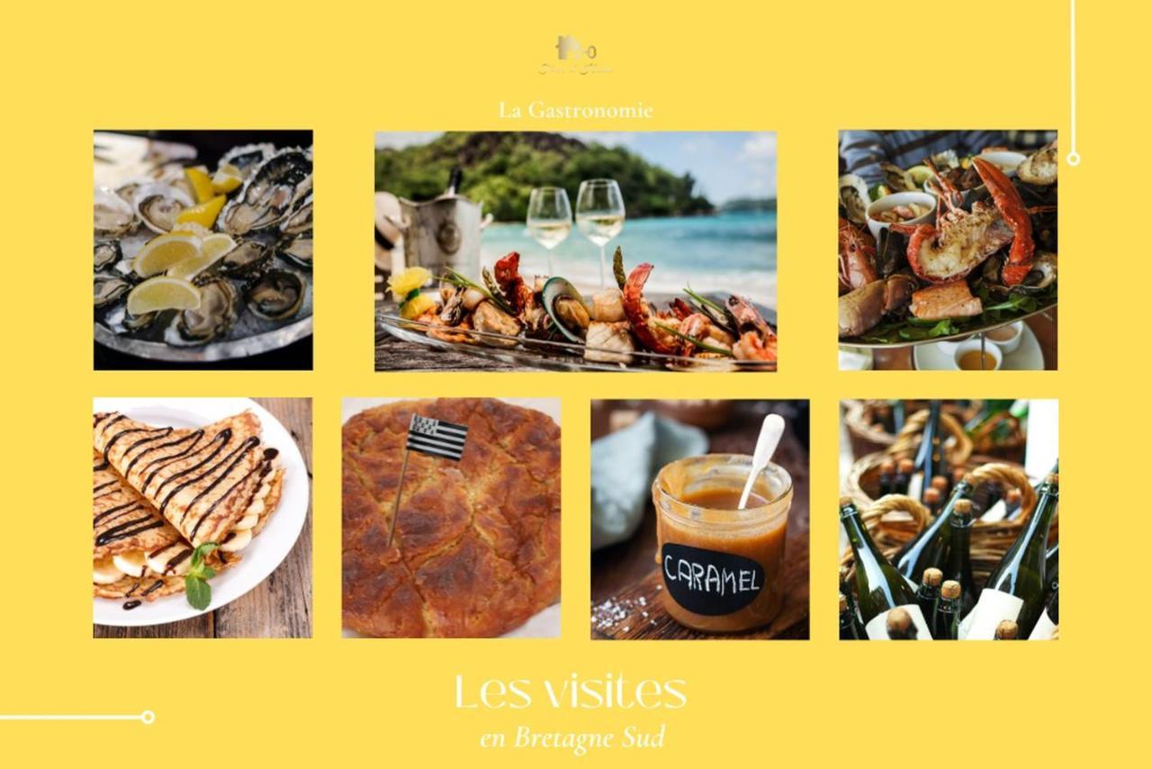 Le Tiguidou, Cosy, Lumineux, 2-6 Pers, Plage 300M Moëlan-sur-Mer Zewnętrze zdjęcie