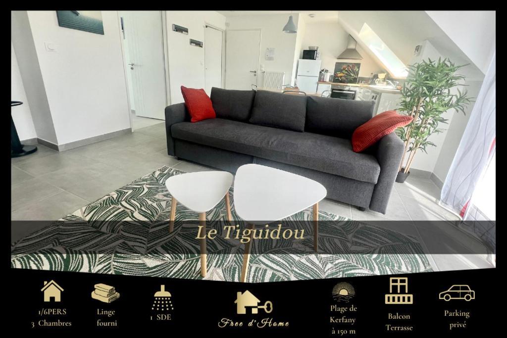 Le Tiguidou, Cosy, Lumineux, 2-6 Pers, Plage 300M Moëlan-sur-Mer Zewnętrze zdjęcie